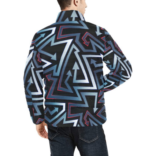 Graffiti Arrows Men's Padded Jacket - Image 4