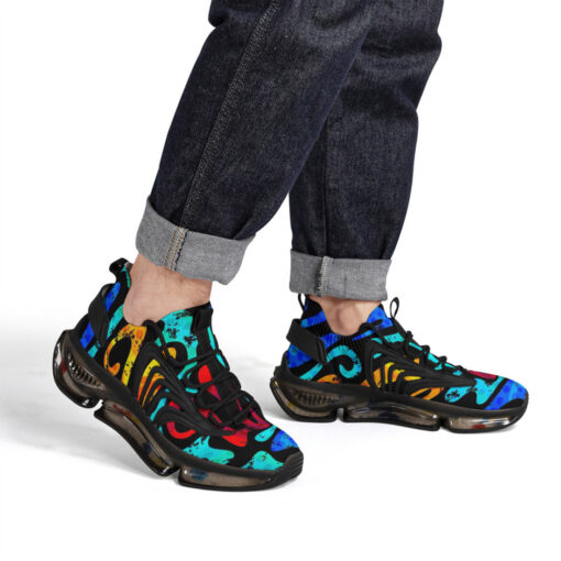 Grunge Graffiti Air Sneakers - Image 7