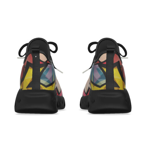 Bright Graffiti Geometric Sports Shoes - Image 8