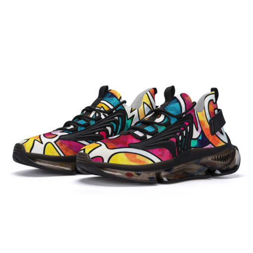 Colored Graffiti Arrows Air Sneakers - Image 2