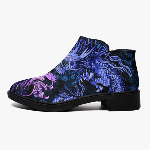 Neon Dragons Fight Fashion Boots - Image 4