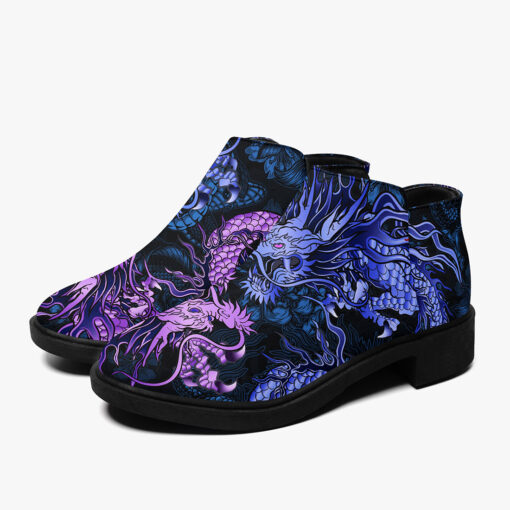 Neon Dragons Fight Fashion Boots - Image 5