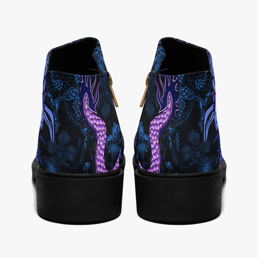 Neon Dragons Fight Fashion Boots - Image 6