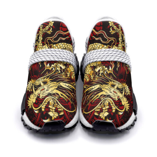 Golden Dragon Mesh Sneakers - Image 4