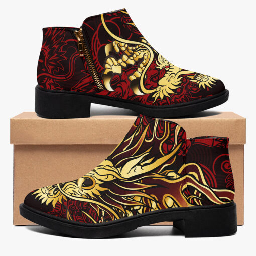 Golden Dragon Fashion Boots - Image 2