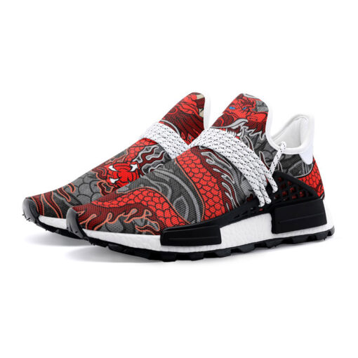 Red Dragon Tattoo Mesh Sneakers - Image 2