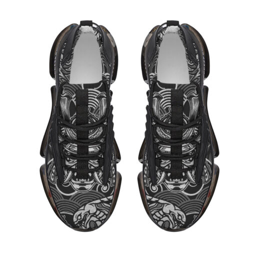 Vintage Snake Dragon Samurai Air Sneakers - Image 3