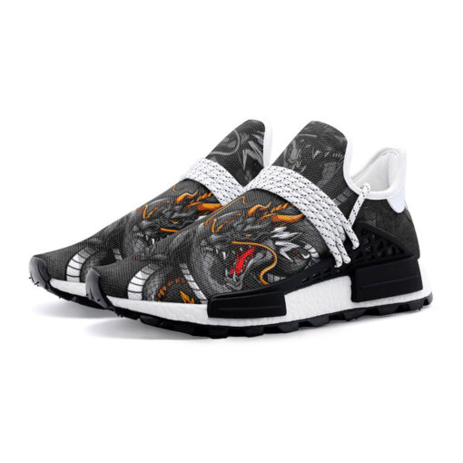 Fantasy Japanese Dragon Mesh Sneakers - Image 2