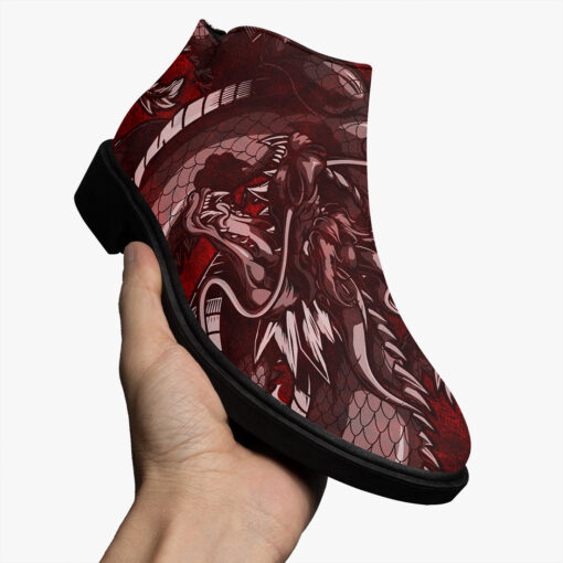 Vintage Asian Dragon Fashion Boots - Image 3