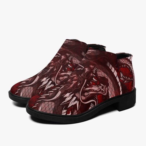 Vintage Asian Dragon Fashion Boots - Image 5