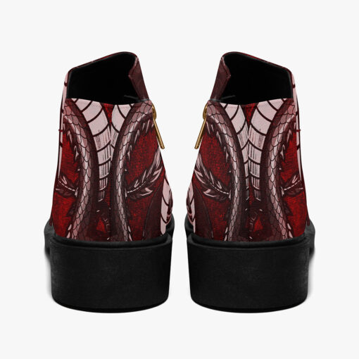 Vintage Asian Dragon Fashion Boots - Image 6