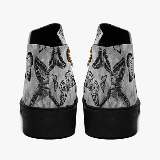 Black Butterflies Fashion Boots - Image 6