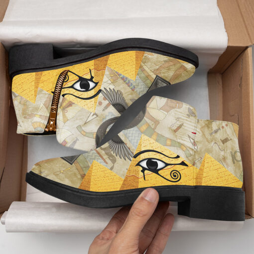 Egypt Skull Pharaoh Fashion Boots