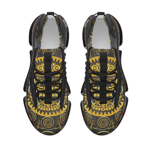 Sacred Mayan Sun God Air Sneakers - Image 3