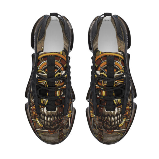 Steampunk Skull Air Sneakers - Image 3