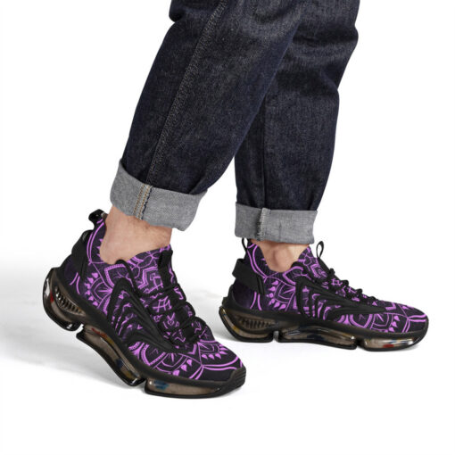 Purple Mandala Air Sneakers - Image 7