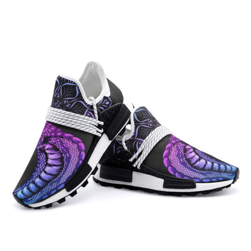 Neon Cobra Head Mesh Sneakers