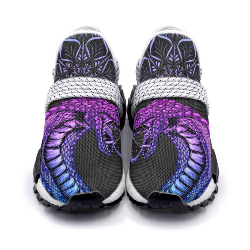 Neon Cobra Head Mesh Sneakers - Image 4