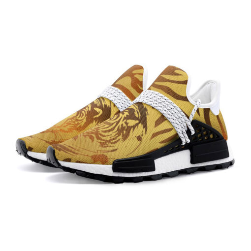 Tiger on Gold Mesh Sneakers - Image 2