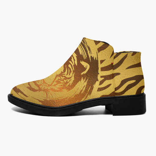 Tiger on Gold Fashion Boots - Image 4