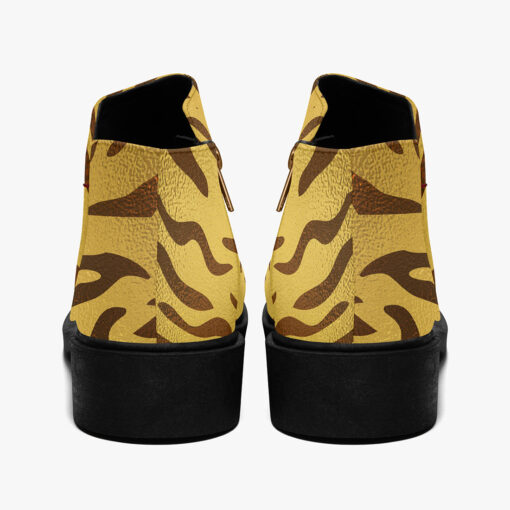 Tiger on Gold Fashion Boots - Image 6