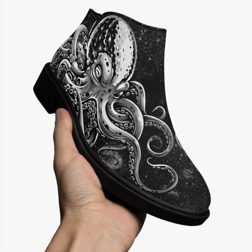 Gray Octopus Fashion Boots - Image 3