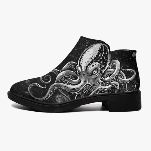 Gray Octopus Fashion Boots - Image 4