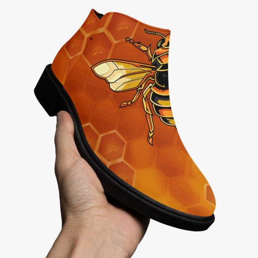 Bee Honeycombs Fashion Boots - Image 4