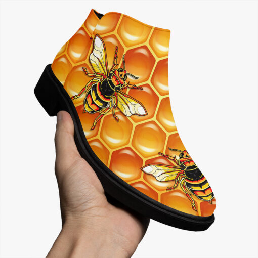 Bees Hexagon Fashion Boots - Image 3