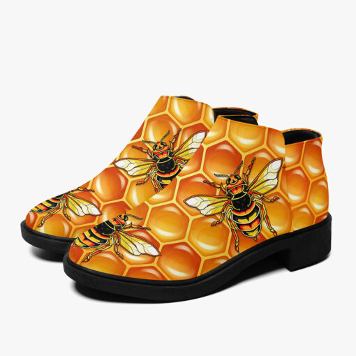 Bees Hexagon Fashion Boots - Image 5