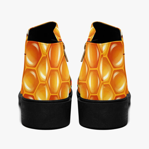 Bees Hexagon Fashion Boots - Image 6