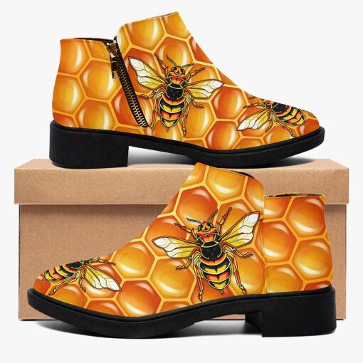 Bees Hexagon Fashion Boots - Image 2