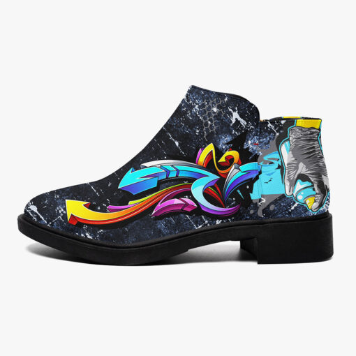 Colorful Graffiti Fashion Boots - Image 4