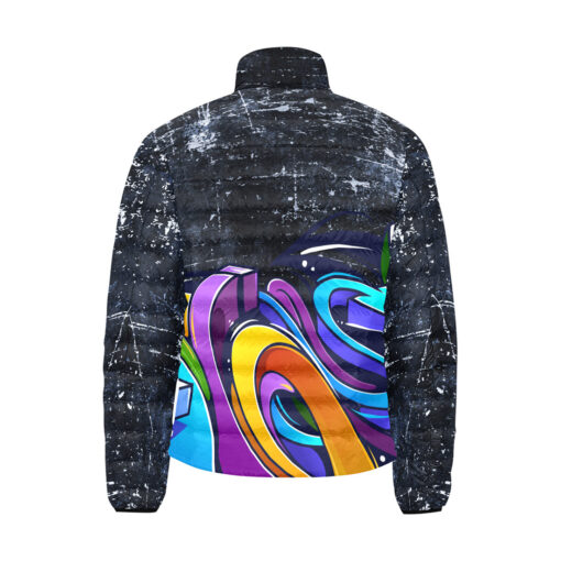 Graffiti Arrows Men's Padded Jacket - Image 2