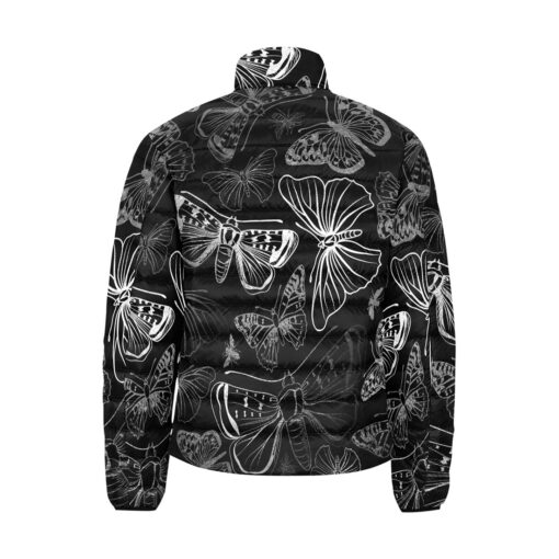 White Butterflies Men's Padded Jacket - Image 2