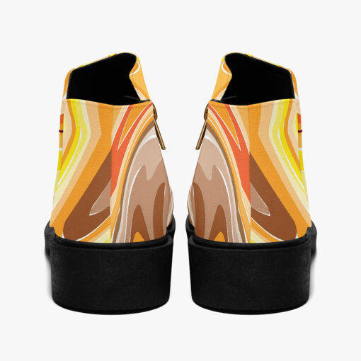 Yellow Marble Fashion Boots - Image 7