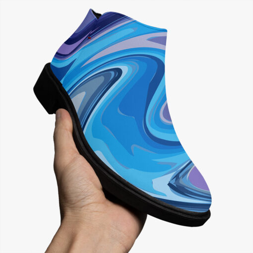 Blue Marble Fashion Boots - Image 3