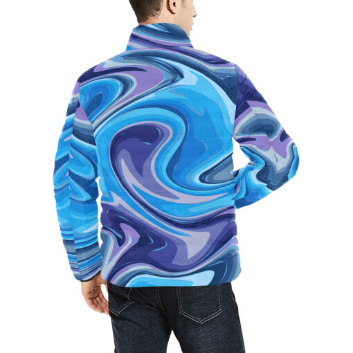 Blue Marble Men's Padded Jacket - Image 4