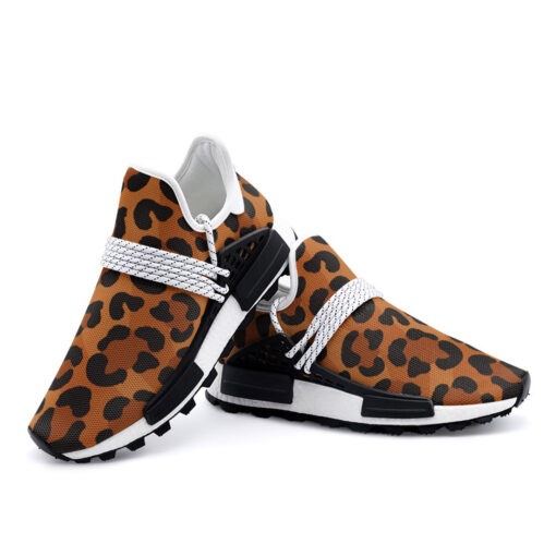 Cheetah Texture Mesh Sneakers