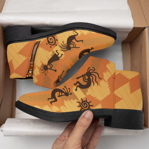 Kokopelli Figures Fashion Boots