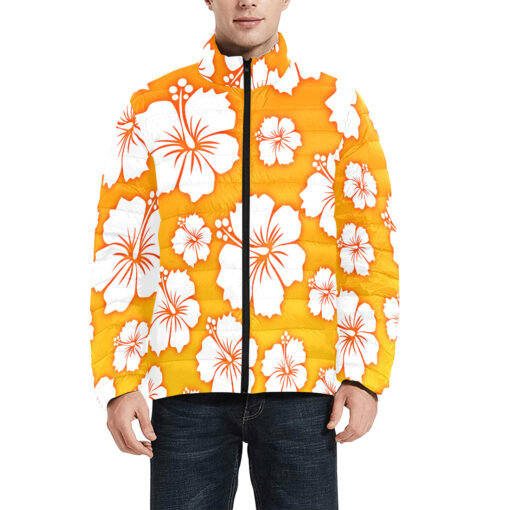 Hawaiian Art Men's Padded Jacket - Image 3