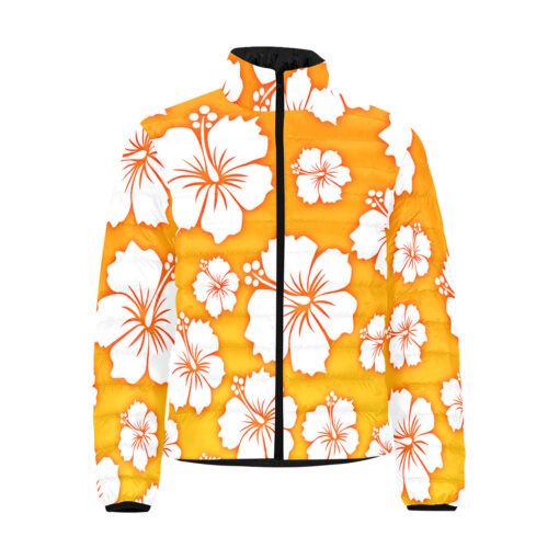 Hawaiian Art Men's Padded Jacket