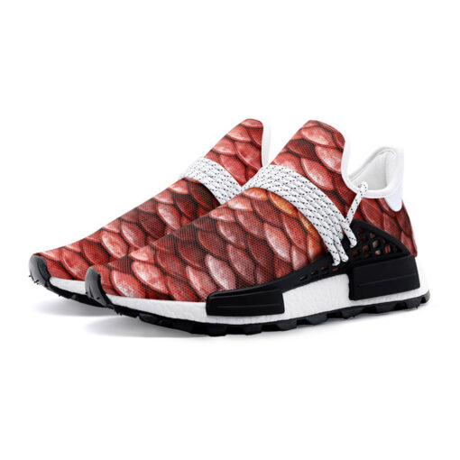 Red Scales Mesh Sneakers - Image 2