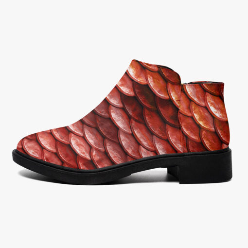 Red Scales Fashion Boots - Image 5