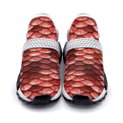 Red Scales Mesh Sneakers - Image 4