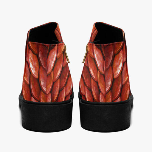 Red Scales Fashion Boots - Image 6