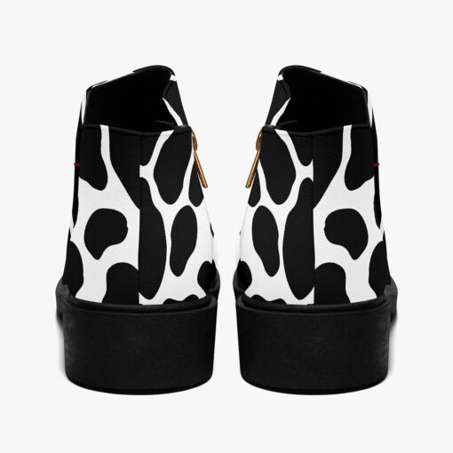 Cow Pattern Fashion Boots - Image 6