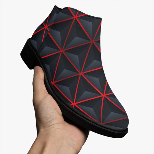 Futuristic Pyramid Shape Fashion Boots - Image 3