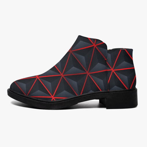 Futuristic Pyramid Shape Fashion Boots - Image 4