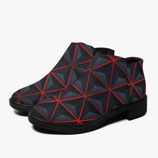 Futuristic Pyramid Shape Fashion Boots - Image 5